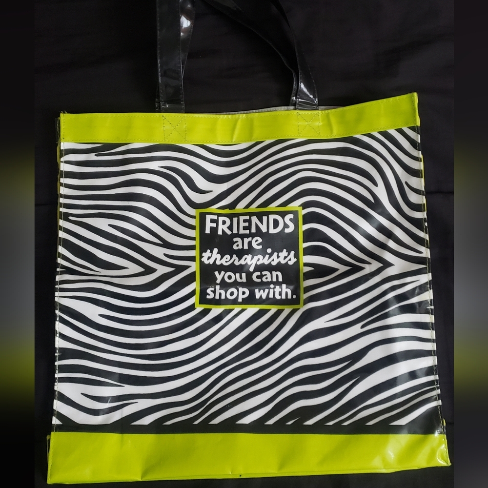 Zebra Reusable Tote